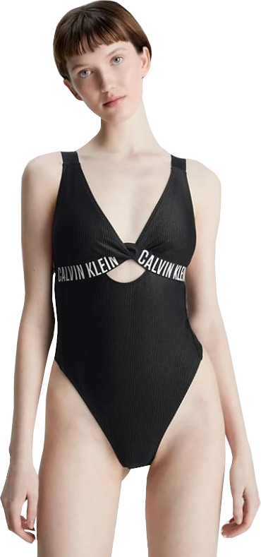 Levně Calvin Klein Dámské jednodílné plavky KW0KW02173-BEH M