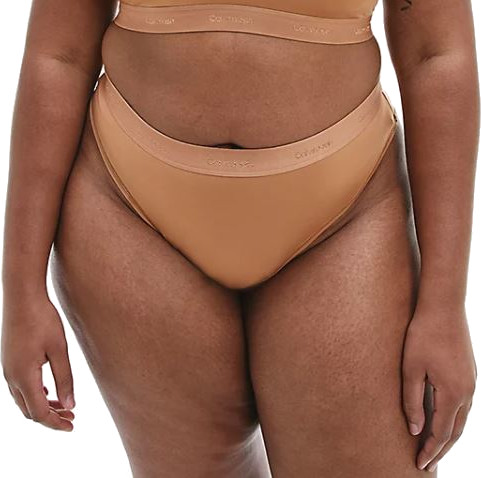 Calvin Klein Dámské kalhotky Bikini PLUS SIZE QF6831E-BO8 XL