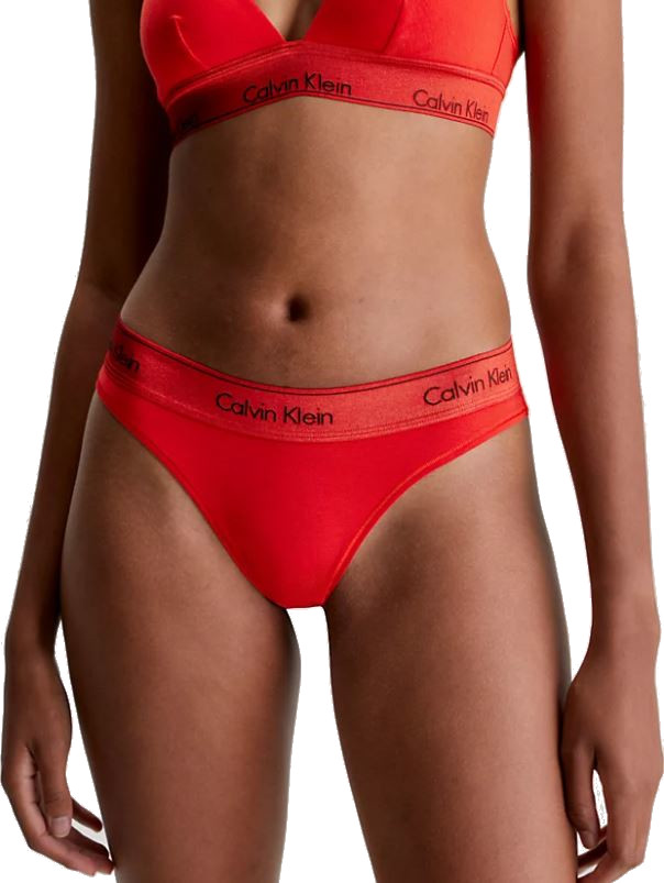 Levně Calvin Klein Dámské kalhotky Brazilian QF7452E-XAT XL