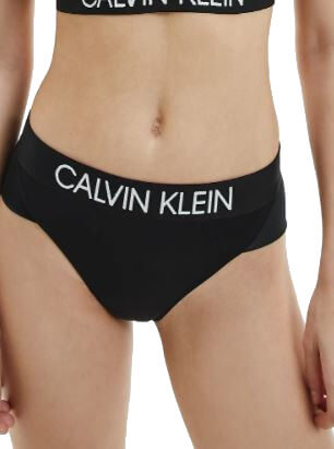 Calvin Klein Dámské plavkové kalhotky Brazilian Hipster KW0KW01243-BEH S