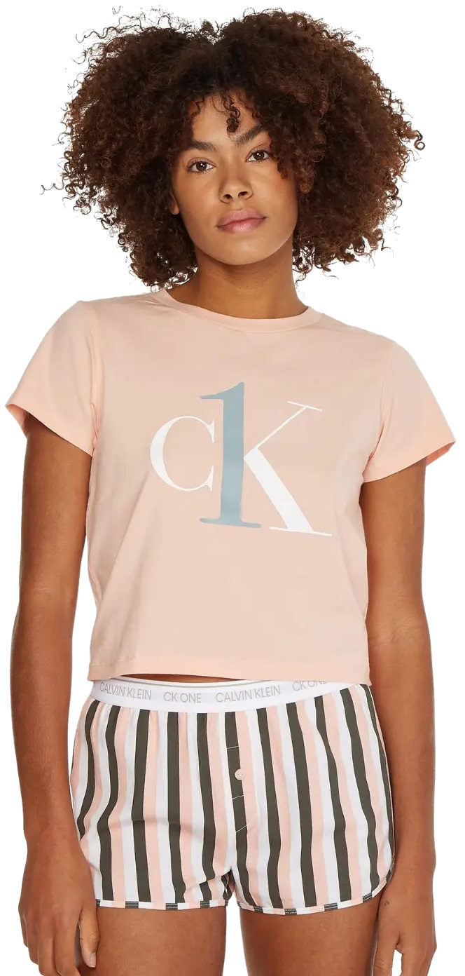Calvin Klein Dámské pyžamo CK One QS6443E-1XI XL