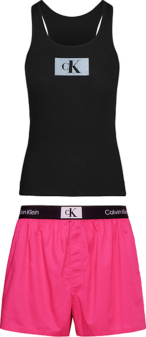 Levně Calvin Klein Dámské pyžamo CK96 QS6937E-FUD L