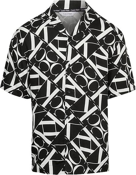 Levně Calvin Klein Pánská košile Regular Fit KM0KM00970-0GK XL