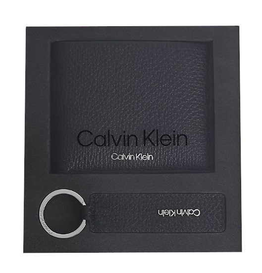 Calvin Klein Férfi szett - pénztárca és kulcstartó K50K509707BAX