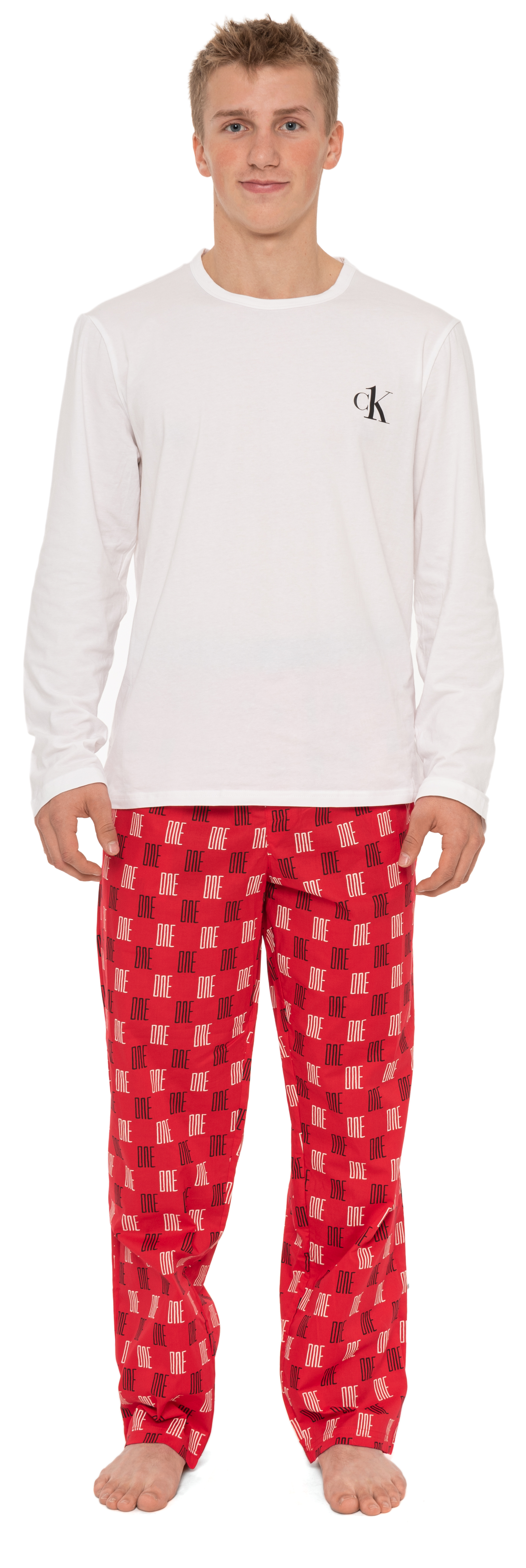 Calvin Klein Pánské pyžamo CK One NM2019E-6OH S