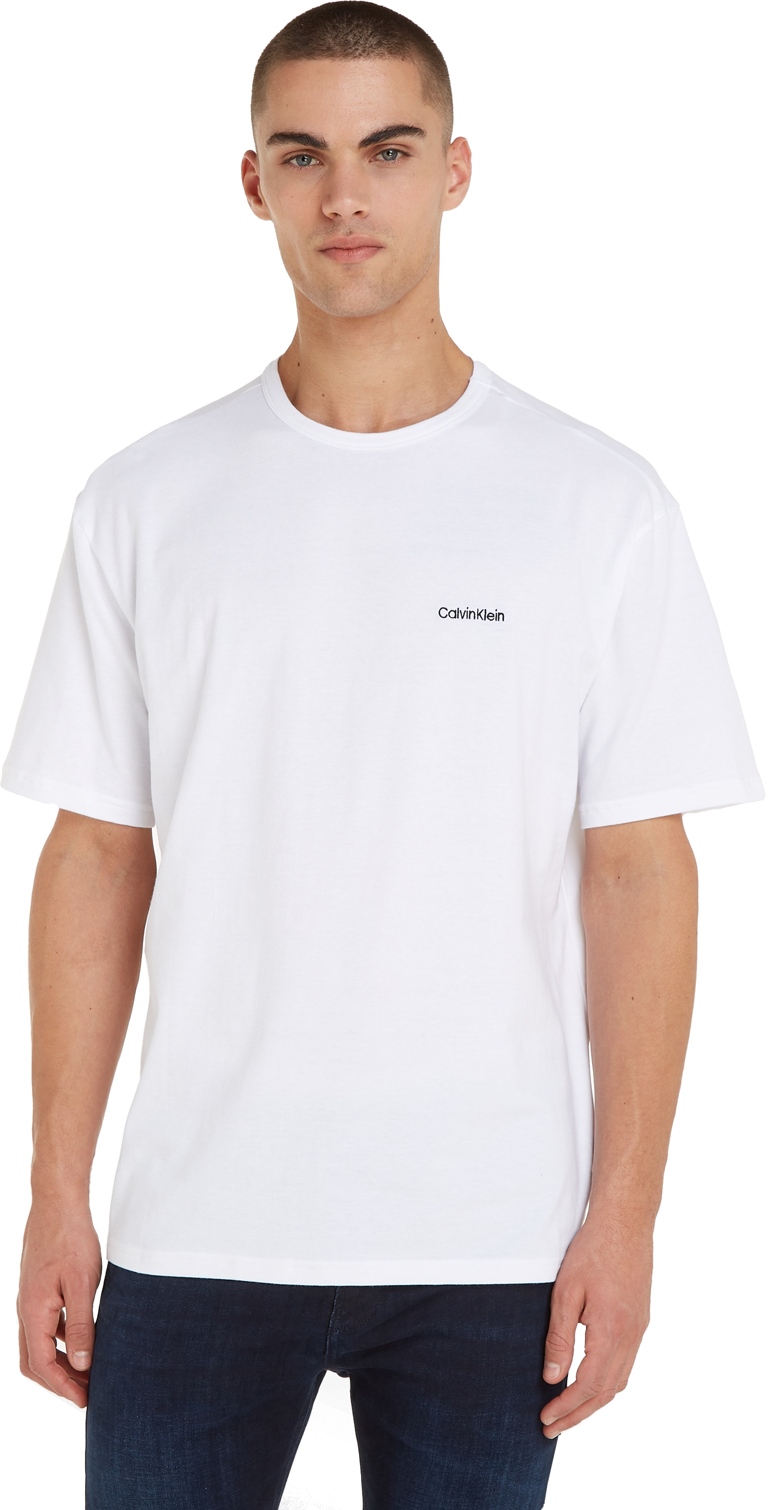 Calvin Klein Pánske tričko NM2298E-100 M