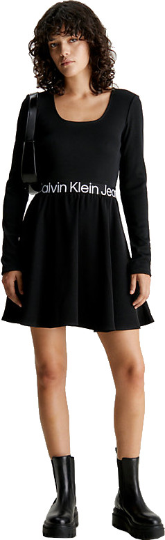 Levně Calvin Klein Dámské šaty J20J222523BEH L