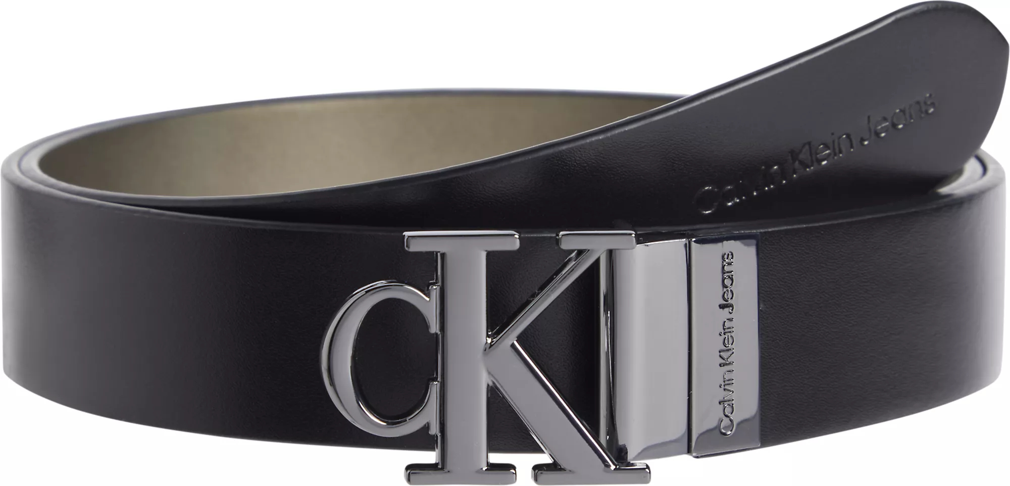 Calvin Klein Dámský kožený oboustranný opasek K60K6122720GS 75 cm
