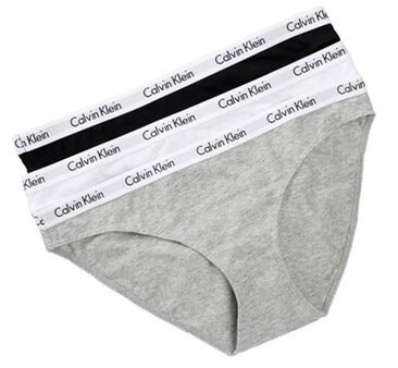 Calvin Klein 3 PACK - dámské kalhotky QD3588E-999 L