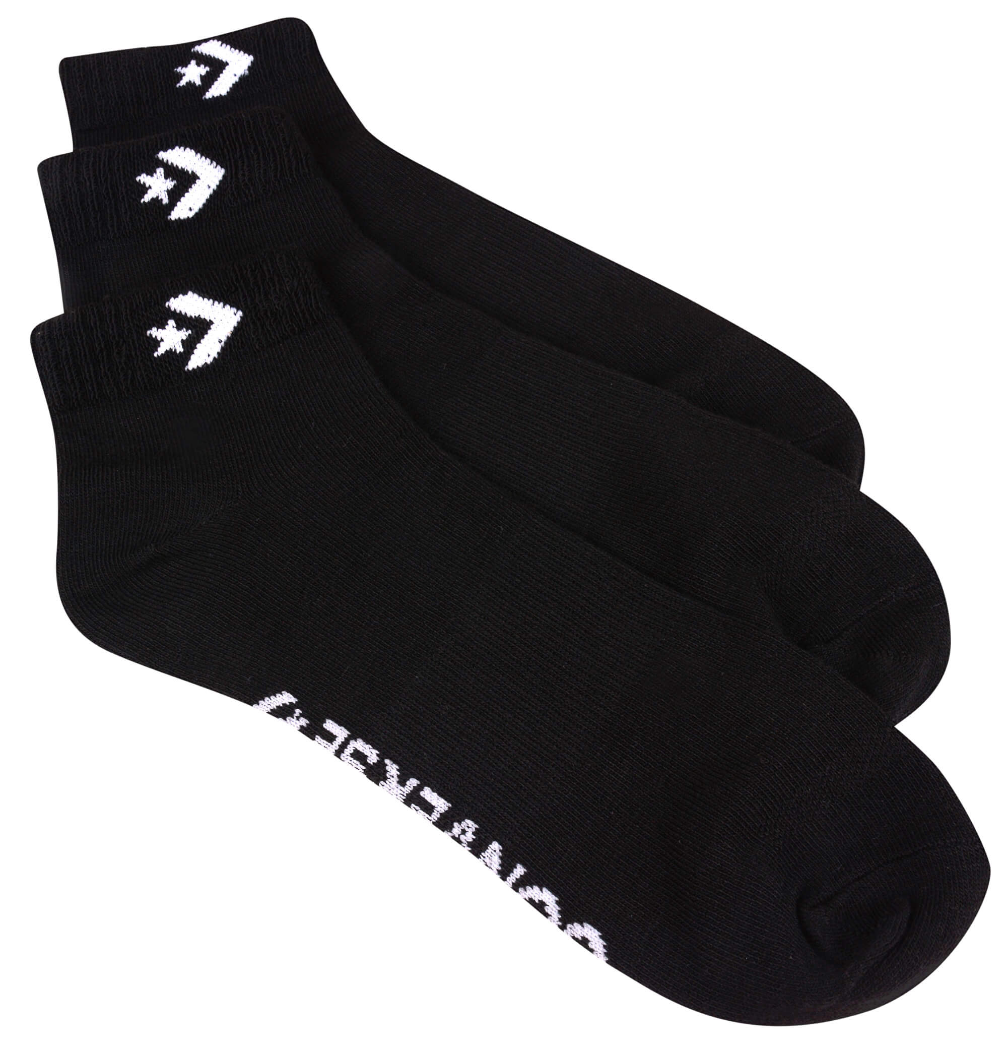 Levně Converse 3 PACK - ponožky E746B 35-38