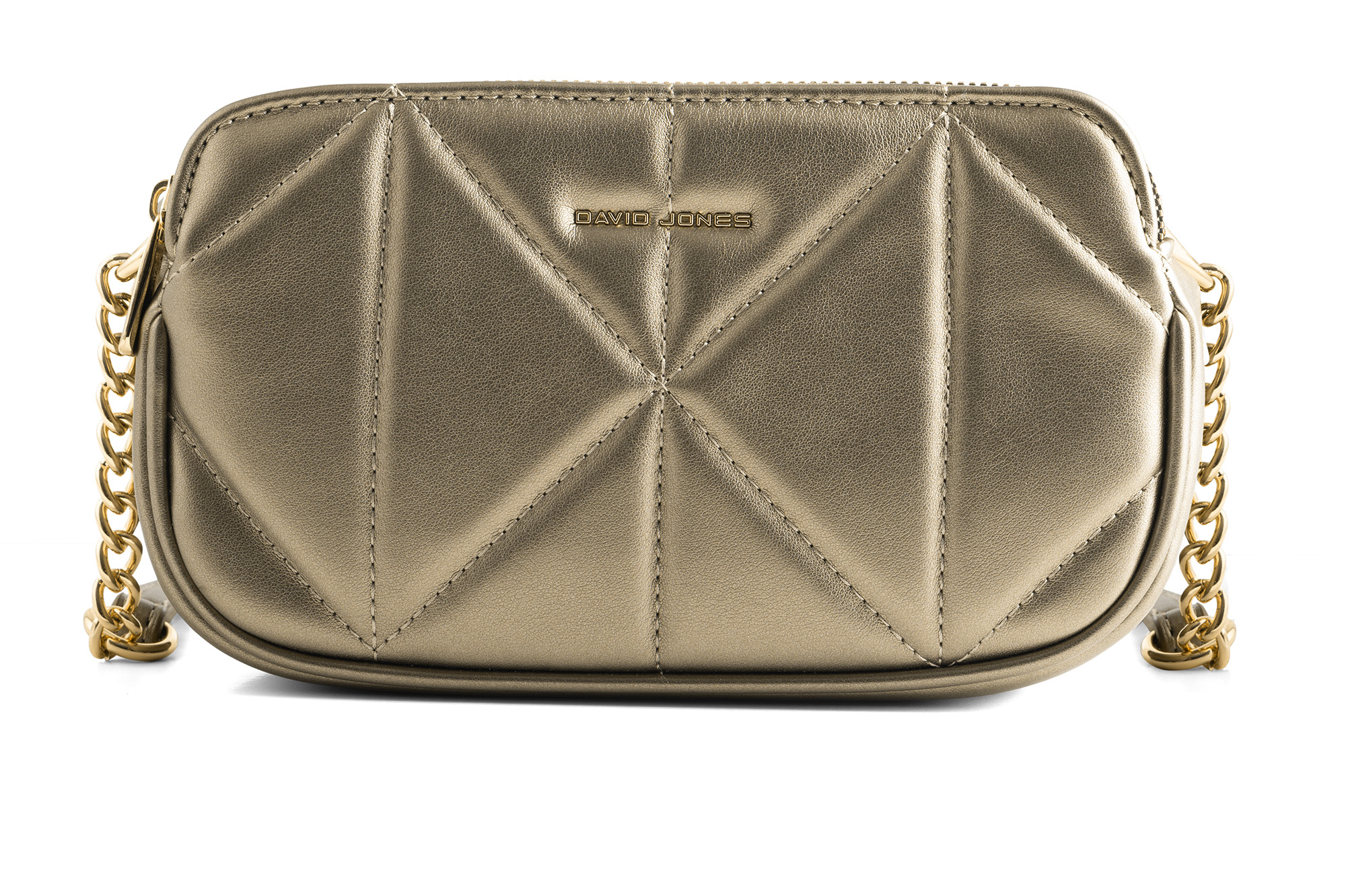 David Jones Dámska crossbody kabelka CM6792 D.Silver