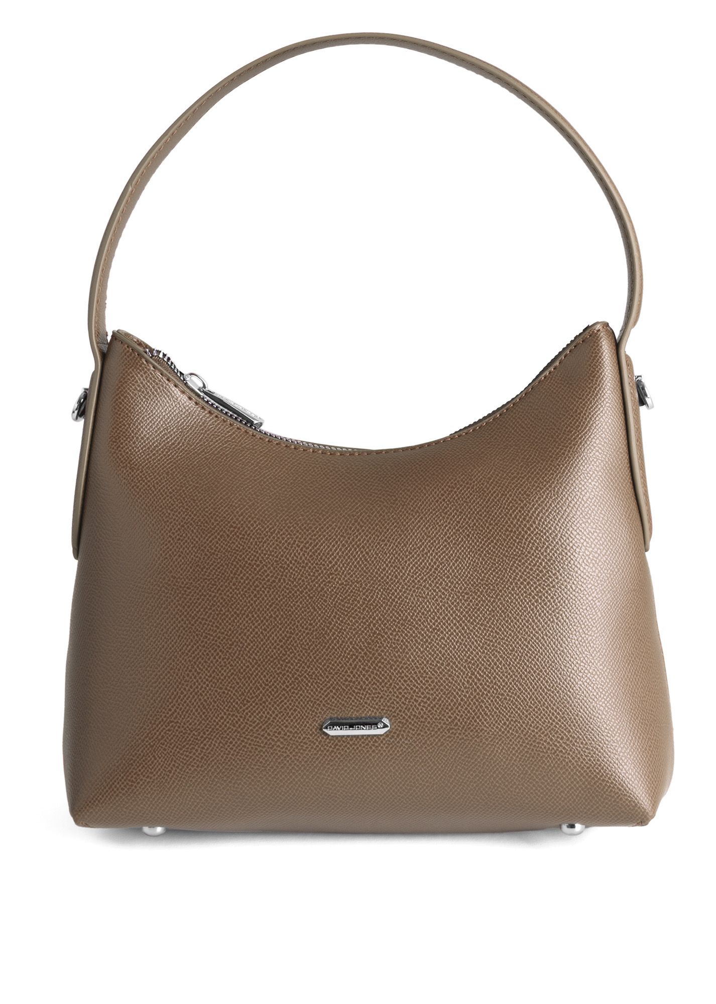 David Jones Dámská kabelka Banana Bag CM6987A Taupe