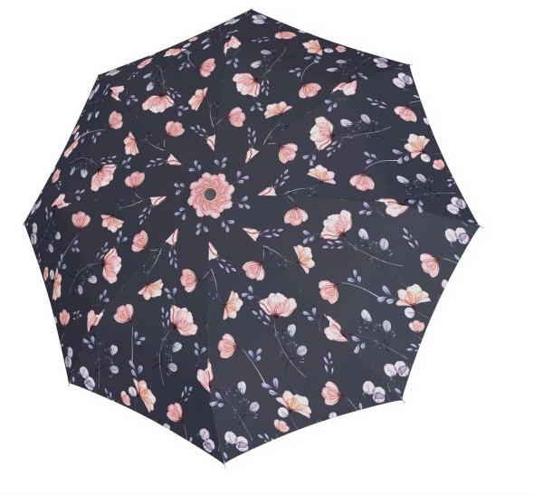 Doppler Dámský skládací deštník Fiber Magic Wildflowers 7441465WF