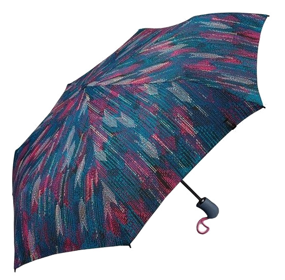 Esprit Női összecsukható esernyő Easymatic Light Blurred Edges 58644 Ocean Depths