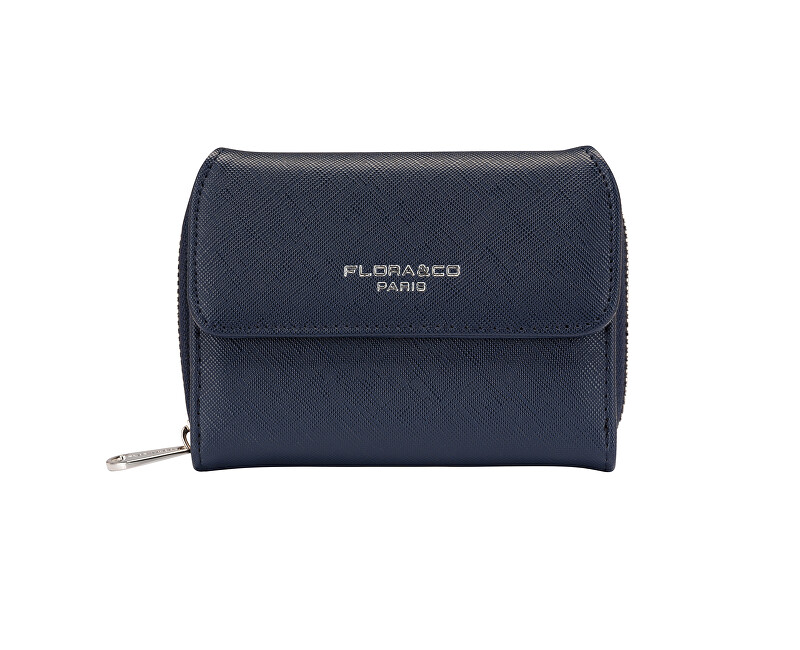 Levně FLORA & CO Dámská peněženka K6011 Bleu