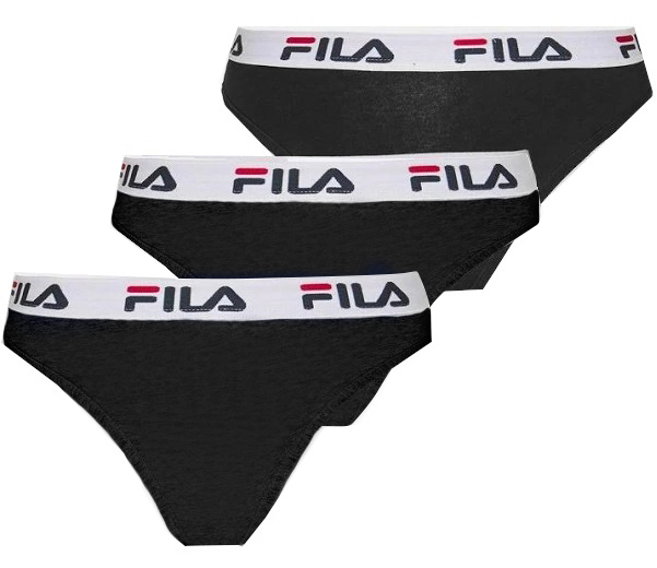 Fila 3 PACK - dámské kalhotky Brazilian FU6067/3-200 L