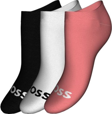 Hugo Boss 3 PACK - dámské ponožky BOSS 50502073-960 35-38