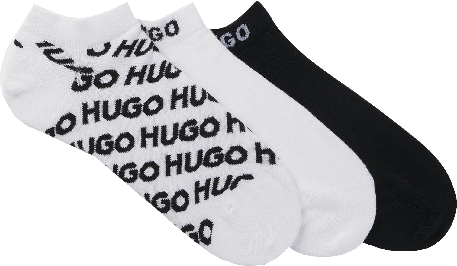 Hugo Boss 3 PACK - dámské ponožky HUGO 50520770-001 39-42