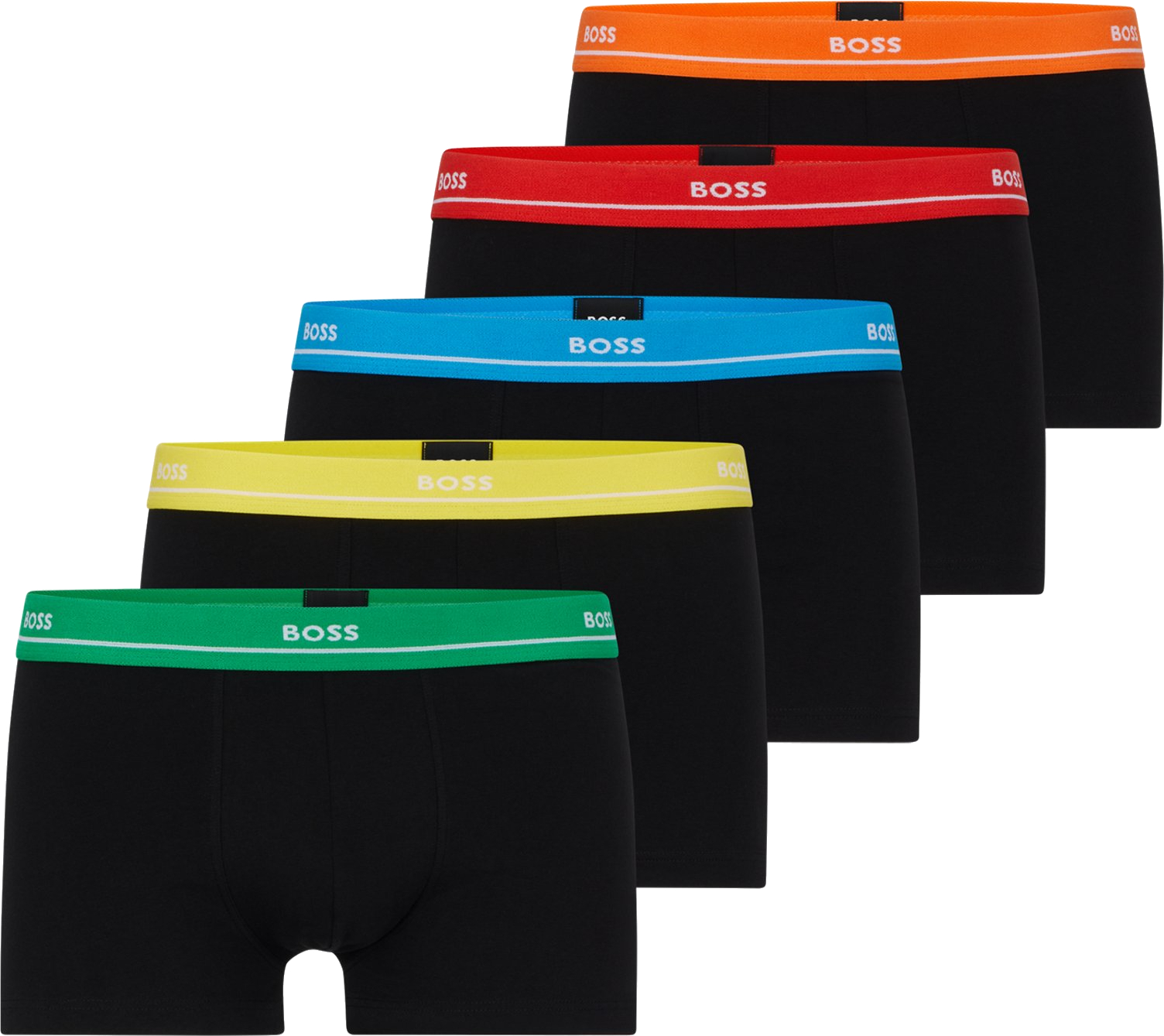 Hugo Boss 5 PACK - pánské boxerky BOSS 50489616-999 XL