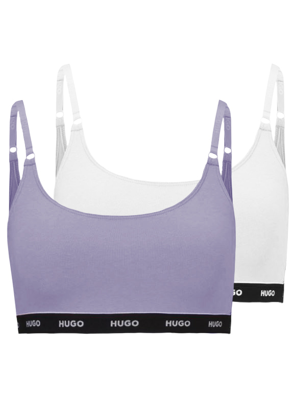 Hugo Boss 2 PACK - női melltartó HUGO Bralette 50480158-542 M