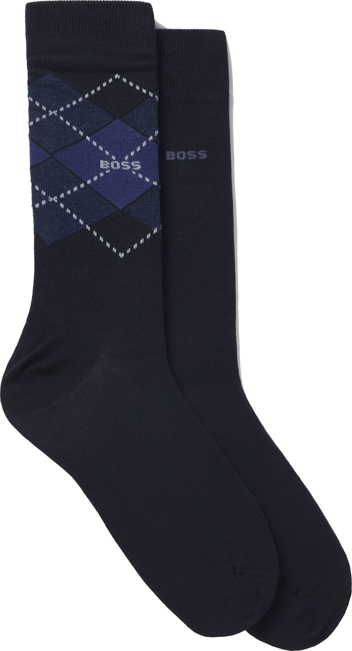 Hugo Boss 2 PACK - pánské ponožky BOSS 50478352-403 39-42