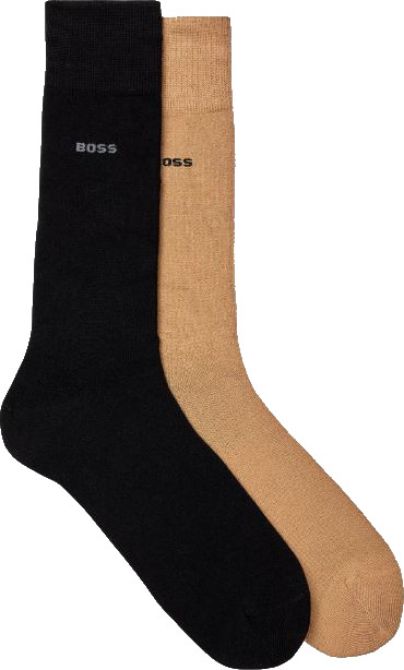 Hugo Boss 2 PACK - pánské bambusové ponožky BOSS 50491196-260 39-42