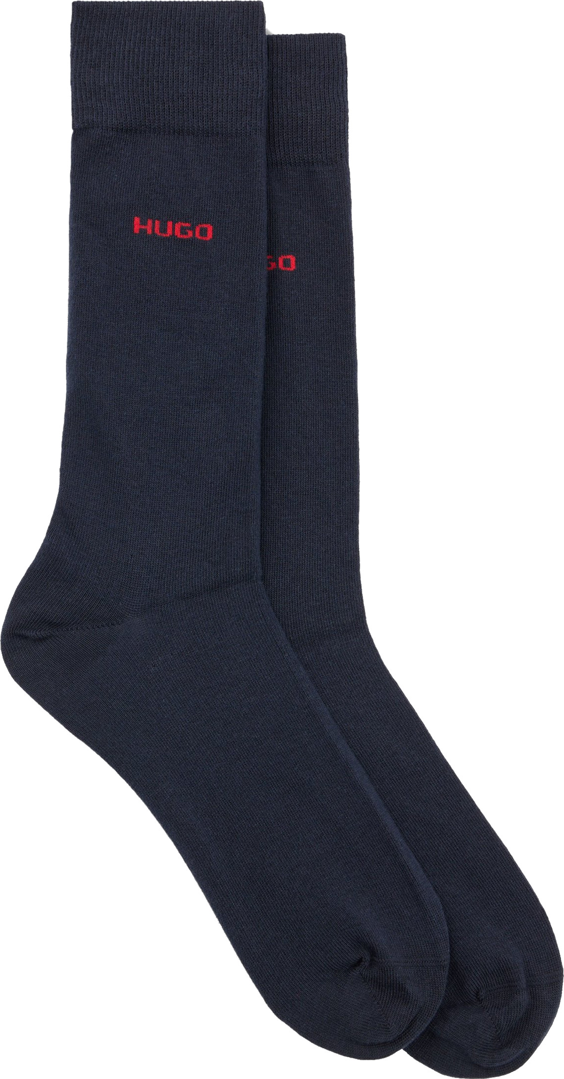 Levně Hugo Boss 2 PACK - pánské ponožky HUGO 50468099-401 39-42