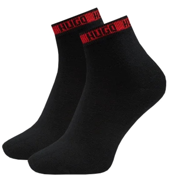 Hugo Boss 2 PACK - pánské ponožky HUGO 50491223-001 39-42