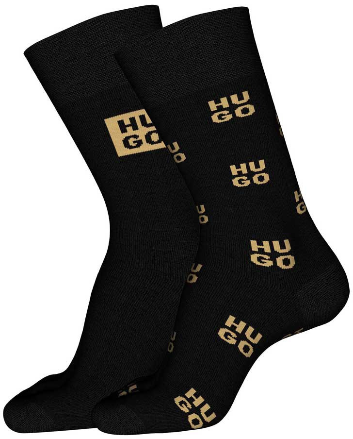 Hugo Boss 2 PACK - pánske ponožky HUGO 50502015-001 40-46