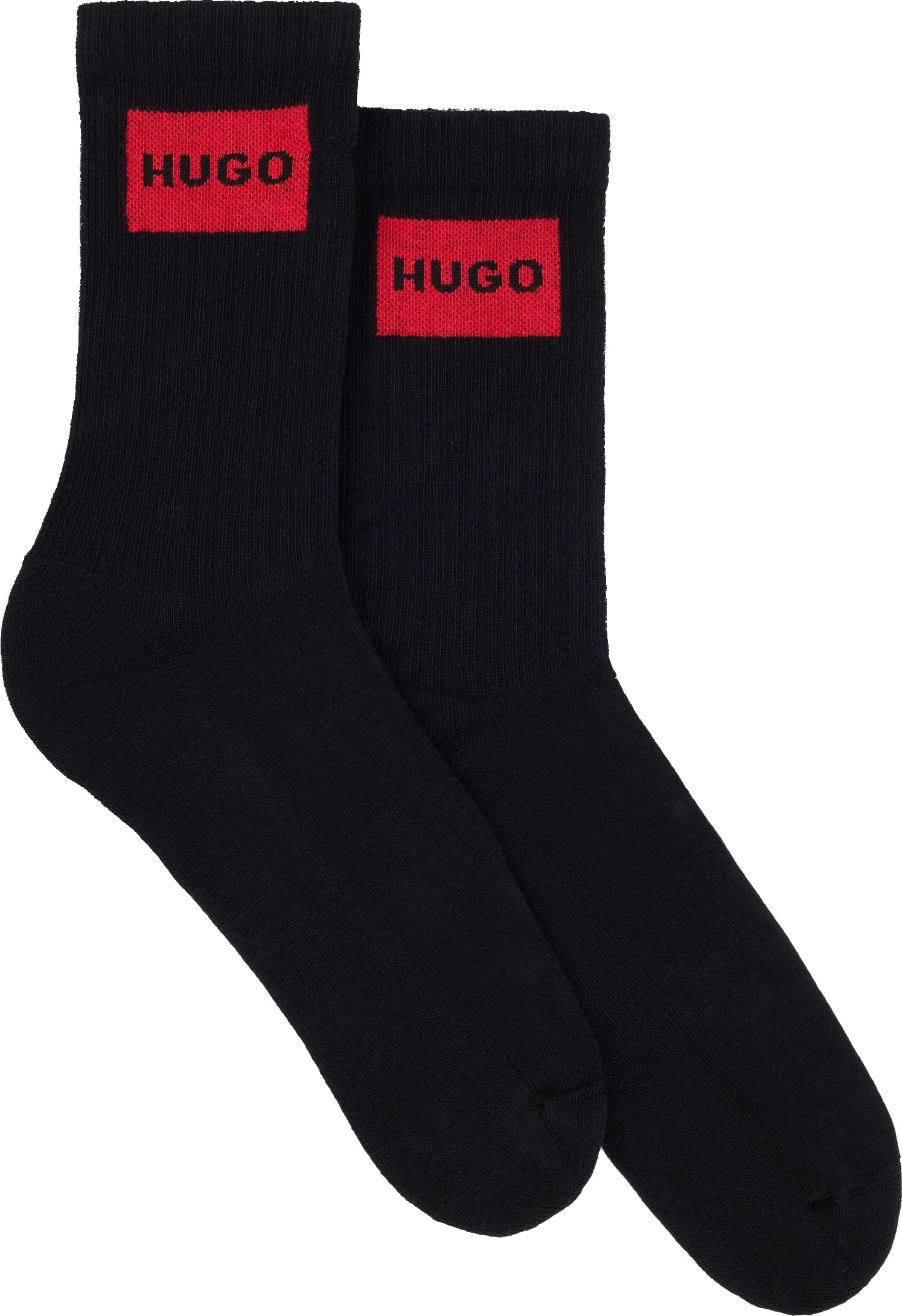 Levně Hugo Boss 2 PACK - pánské ponožky HUGO 50510640-001 43-46