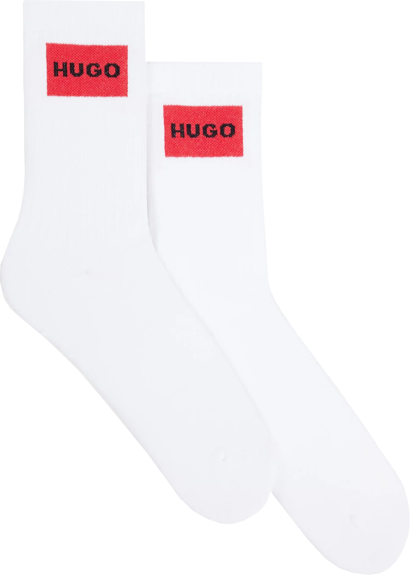 Hugo Boss 2 PACK - pánske ponožky HUGO 50510640-100 43-46