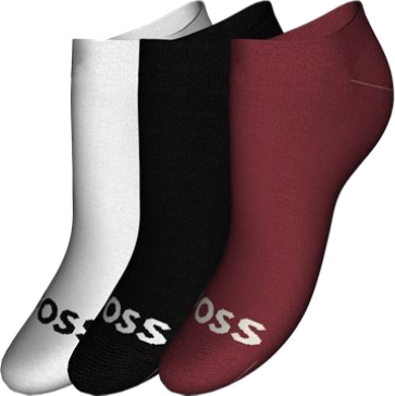 Hugo Boss 3 PACK - dámske ponožky BOSS 50502073-961 35-38