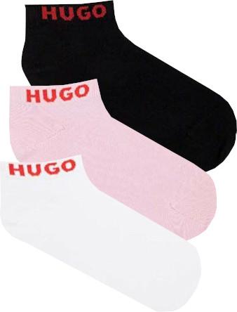 Hugo Boss 3 PACK - dámske ponožky HUGO 50502049-960 39-42