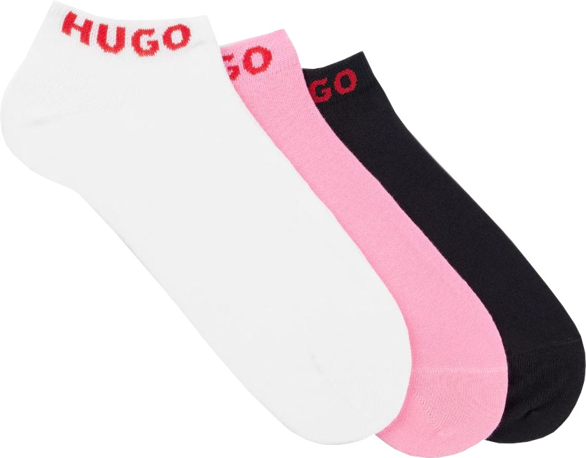 Hugo Boss 3 PACK - dámske ponožky HUGO 50502049-961 39-42