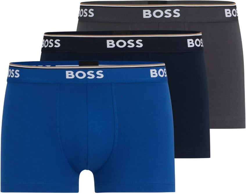 Hugo Boss 3 PACK - pánské boxerky BOSS 50475274-487 L