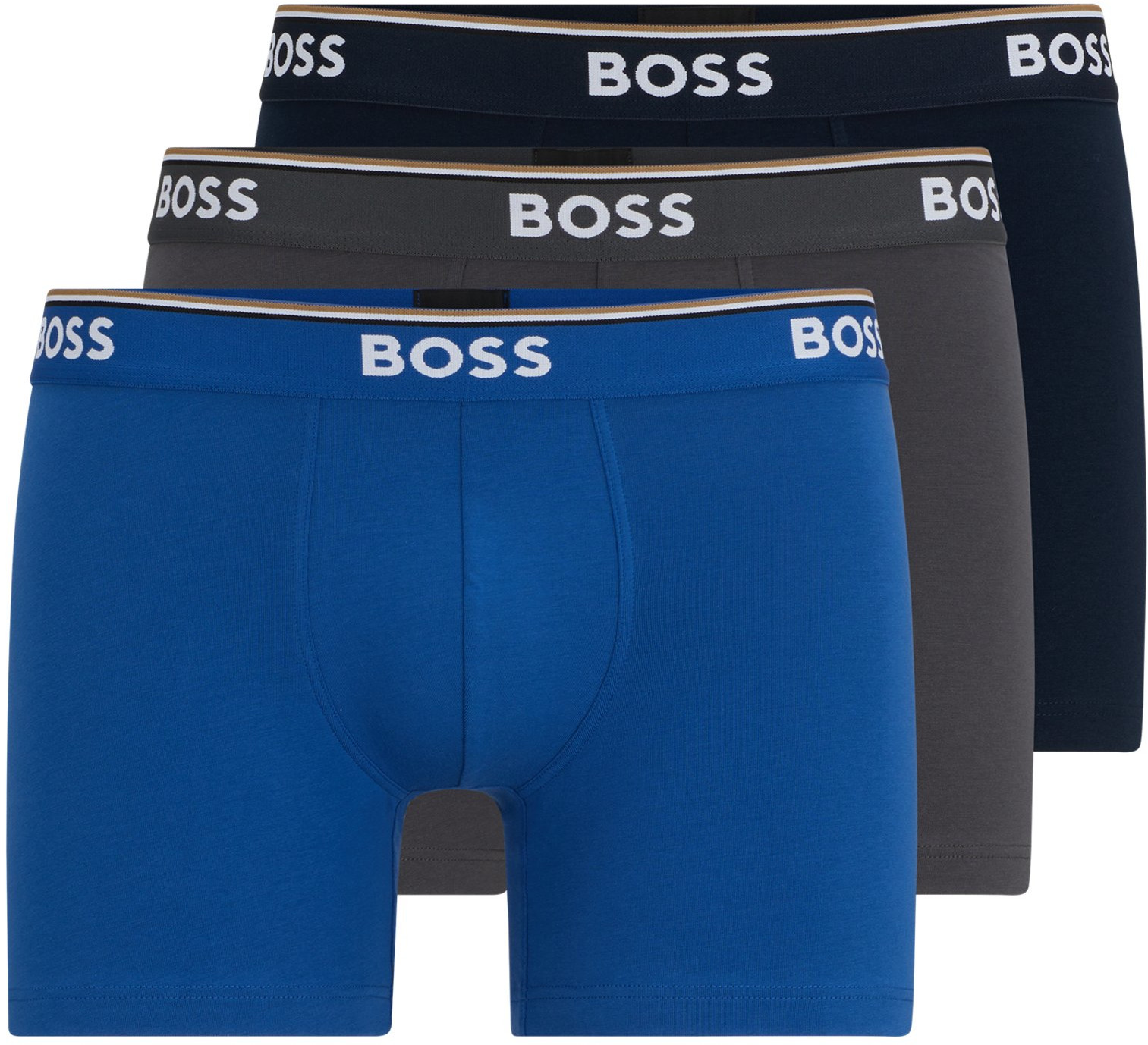 Levně Hugo Boss 3 PACK - pánské boxerky BOSS 50475282-487 L