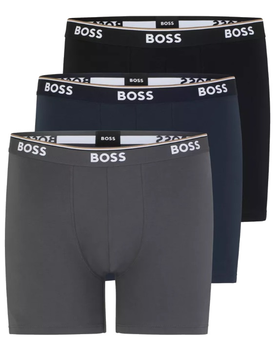 Hugo Boss 3 PACK - pánske boxerky BOSS PLUS SIZE 50475298-462 5XL