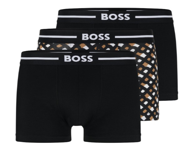 Hugo Boss 3 PACK - férfi boxeralsó BOSS 50483630-977 M