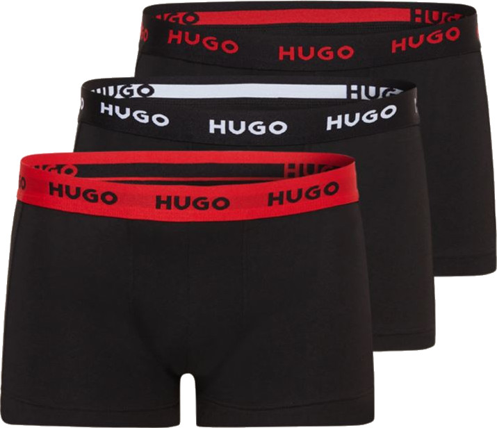 Hugo Boss 3 PACK - pánské boxerky HUGO 50469766-010 M