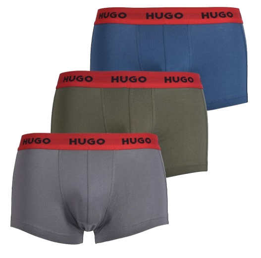 Hugo Boss 3 PACK - férfi boxeralsó HUGO 50469766-969 S