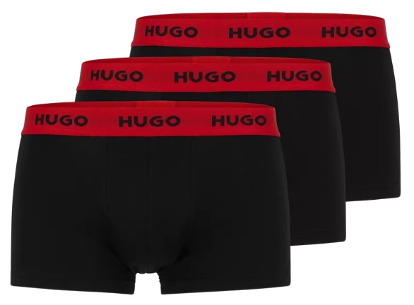 Hugo Boss 3 PACK - pánské boxerky HUGO 50469786-002 M
