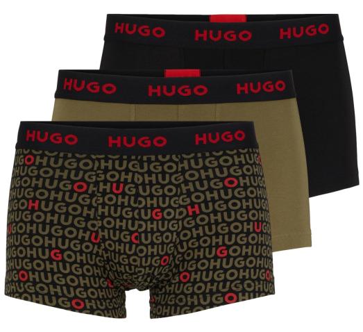 Hugo Boss 3 PACK - férfi boxeralsó HUGO 50480170-345 M
