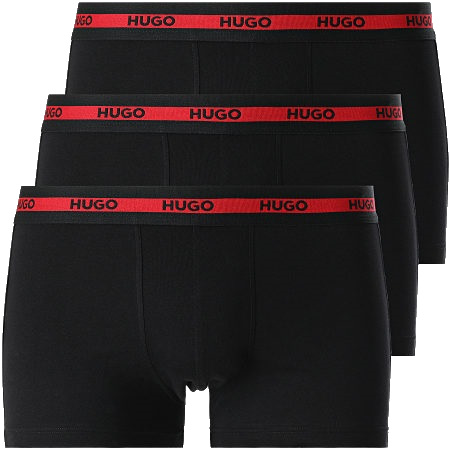 Hugo Boss 3 PACK - férfi boxeralsó HUGO 50492375-002 M