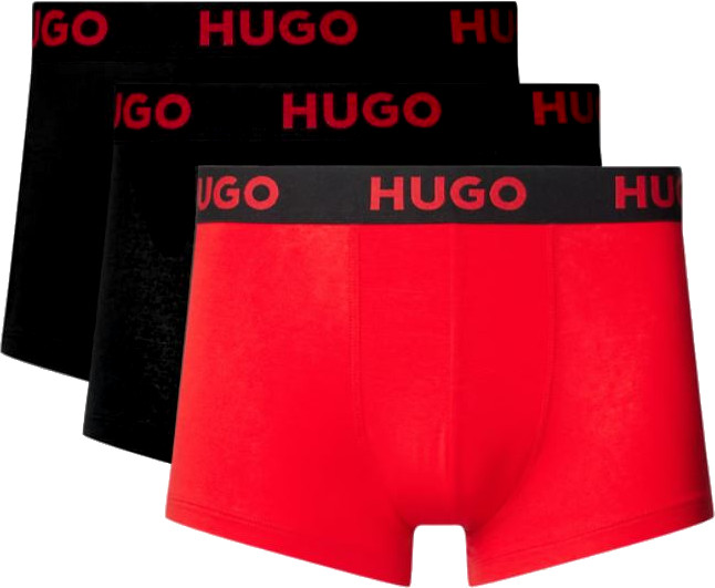 Hugo Boss 3 PACK - pánské boxerky HUGO 50496723-003 M