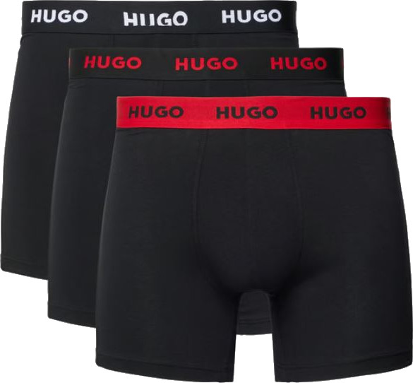 Hugo Boss 3 PACK - férfi boxeralsó HUGO 50503079-010 M