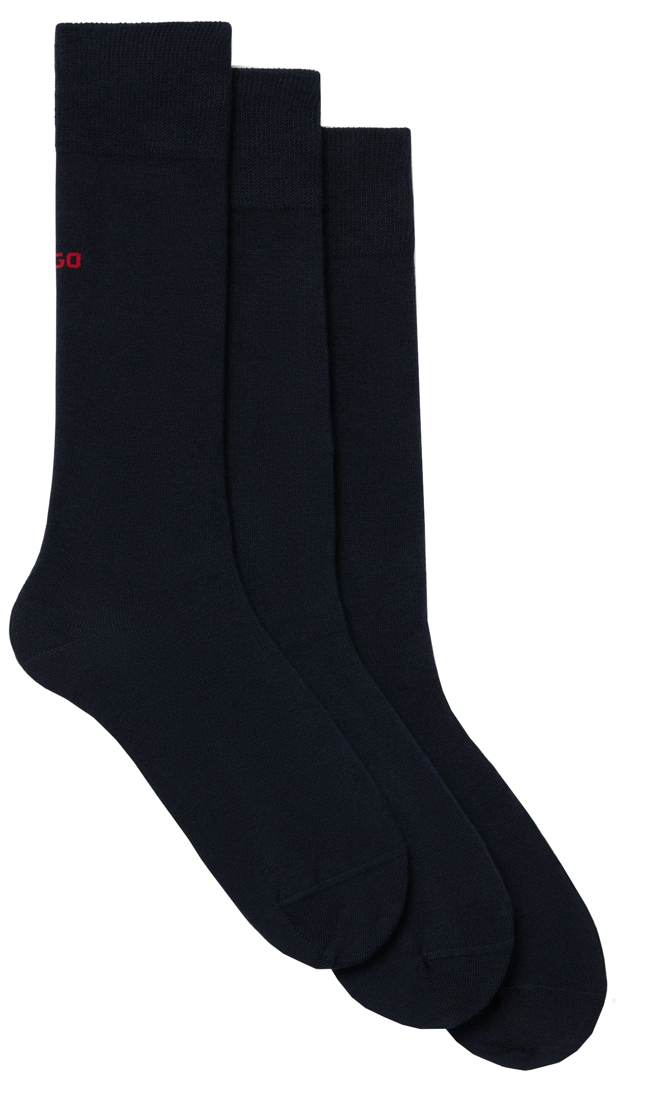 Levně Hugo Boss 3 PACK - pánské ponožky HUGO 50493253-401 39-42