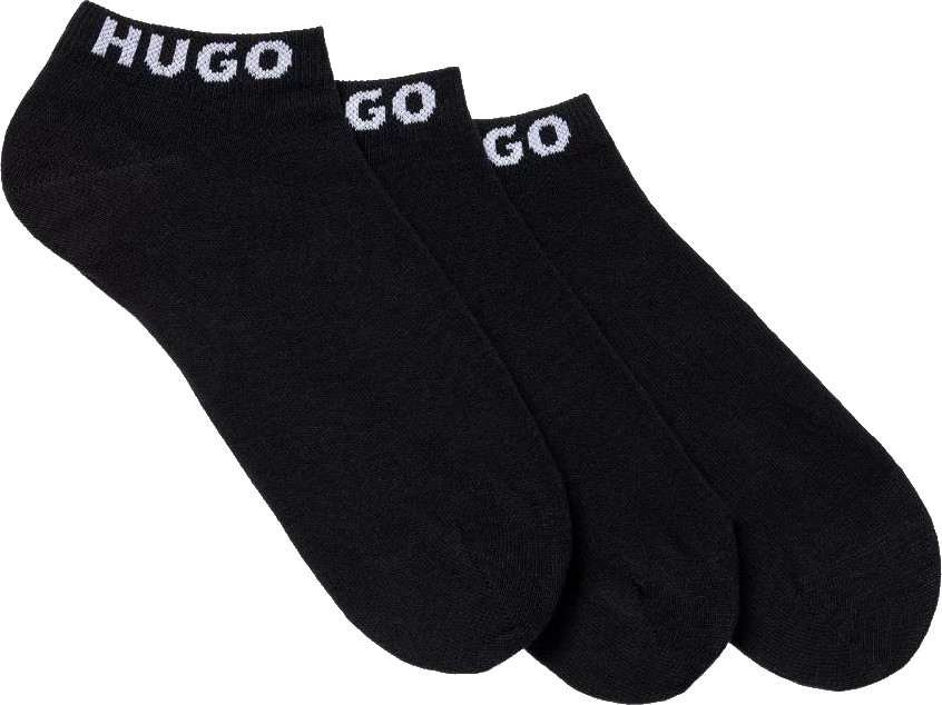 Hugo Boss 3 PACK - férfi zokni HUGO 50480217-001 43-46