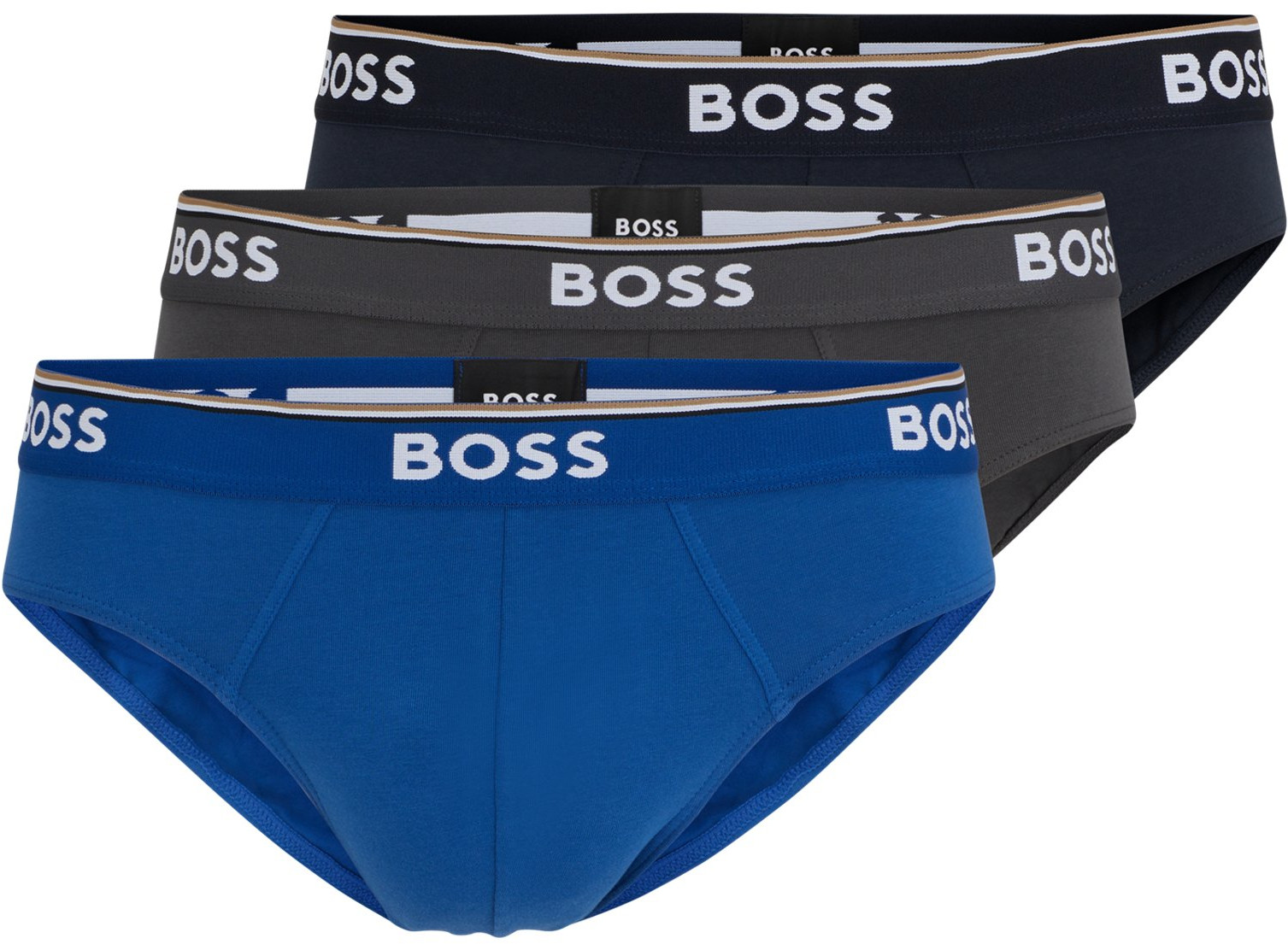 Hugo Boss 3 PACK - pánské slipy BOSS 50475273-487 M
