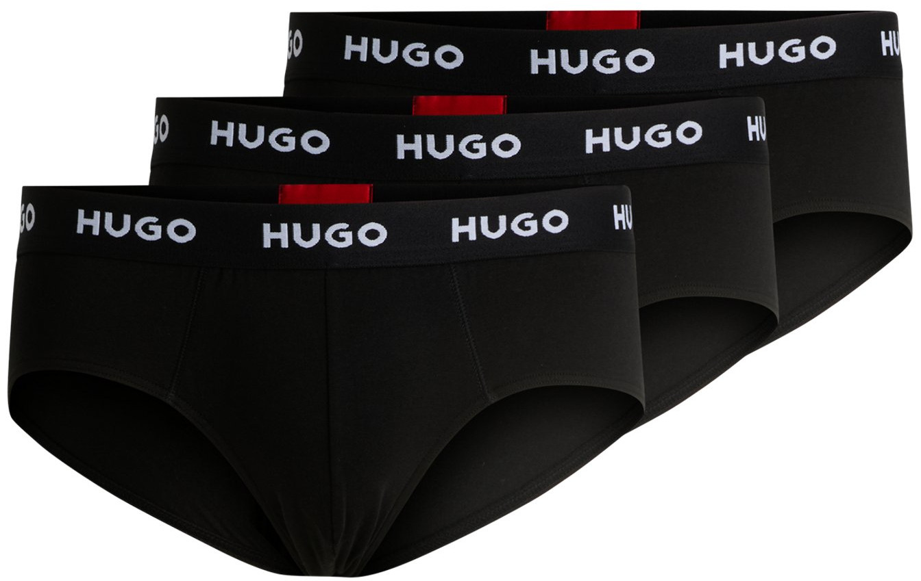 Hugo Boss 3 PACK - pánske slipy HUGO 50469763-001 XL