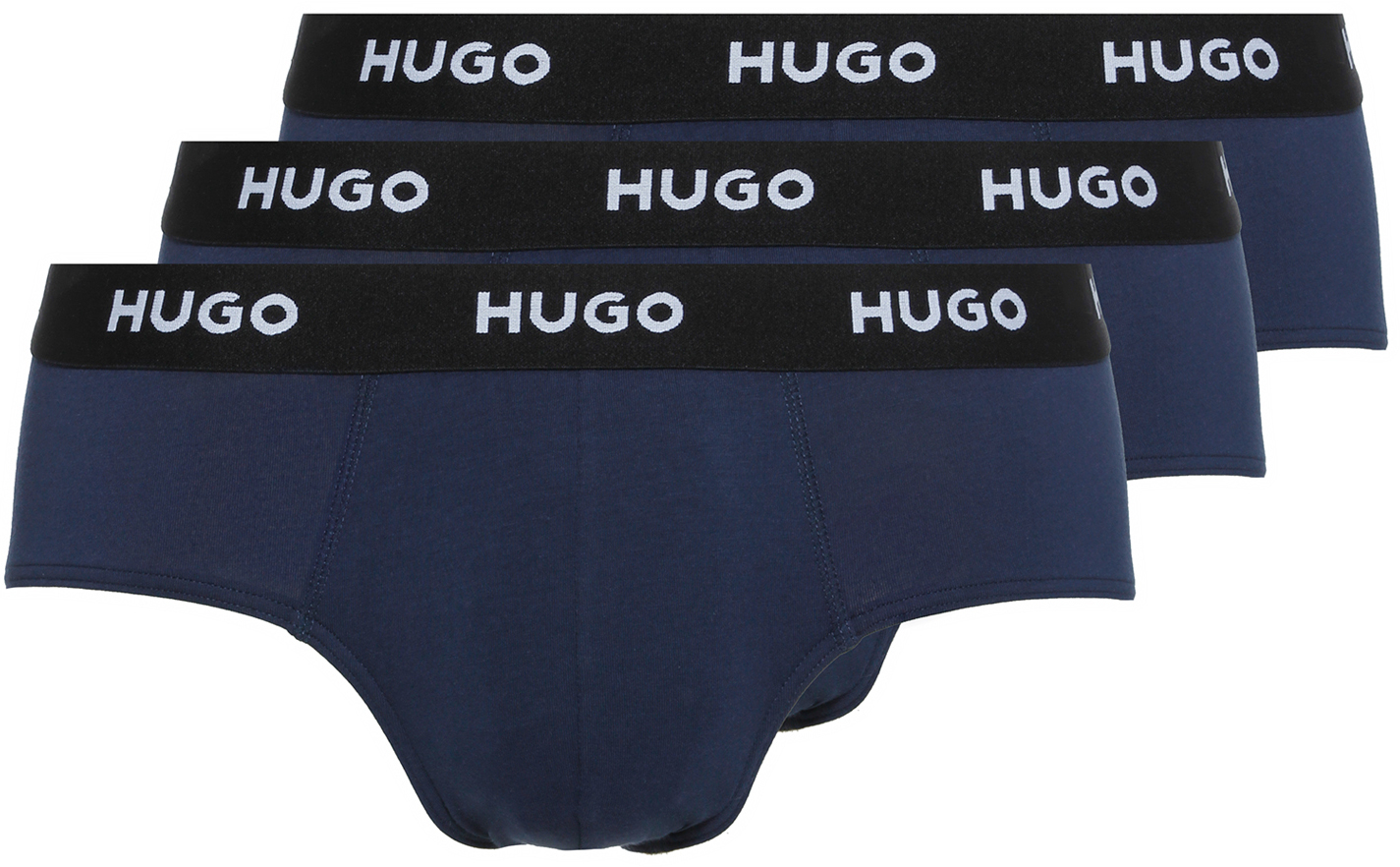 Hugo Boss 3 PACK - pánske slipy HUGO 50469763-410 XXL + 2 mesiace na vrátenie tovaru